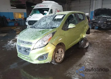 2013 Chevrolet Spark 1Lt Auto from USA, damaged, VIN KL8CD6S95DC501009